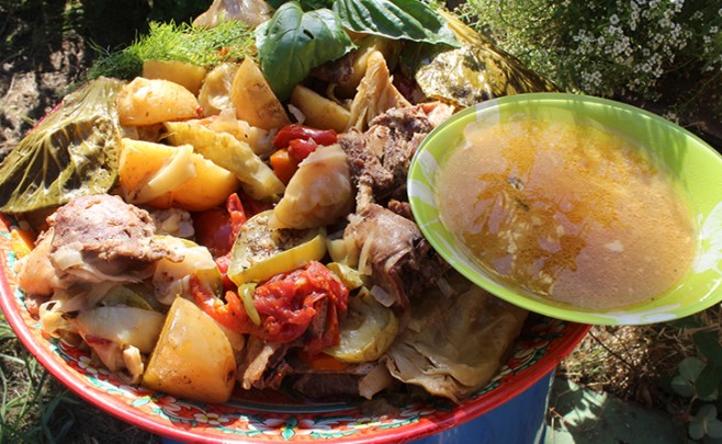 Царский обед в казане вкуснее плова: настоящая басма за 2 часа времени