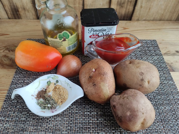 Картофель по-испански - просто готовится и очень вкусно