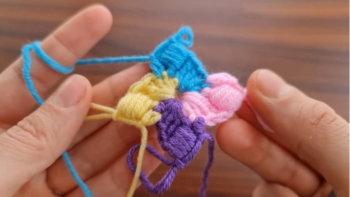Уникальное вязание крючком по спирали