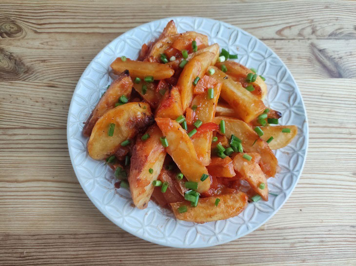 Картофель по-испански - просто готовится и очень вкусно