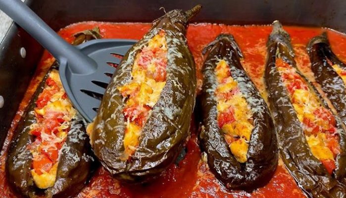 Фаршируем баклажаны по-турецки